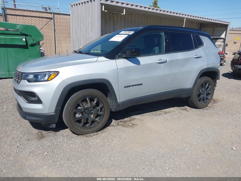 Vin: 3c4njdbn7rt124236, lot: 46630042, jeep compass latitude 4x4 20242