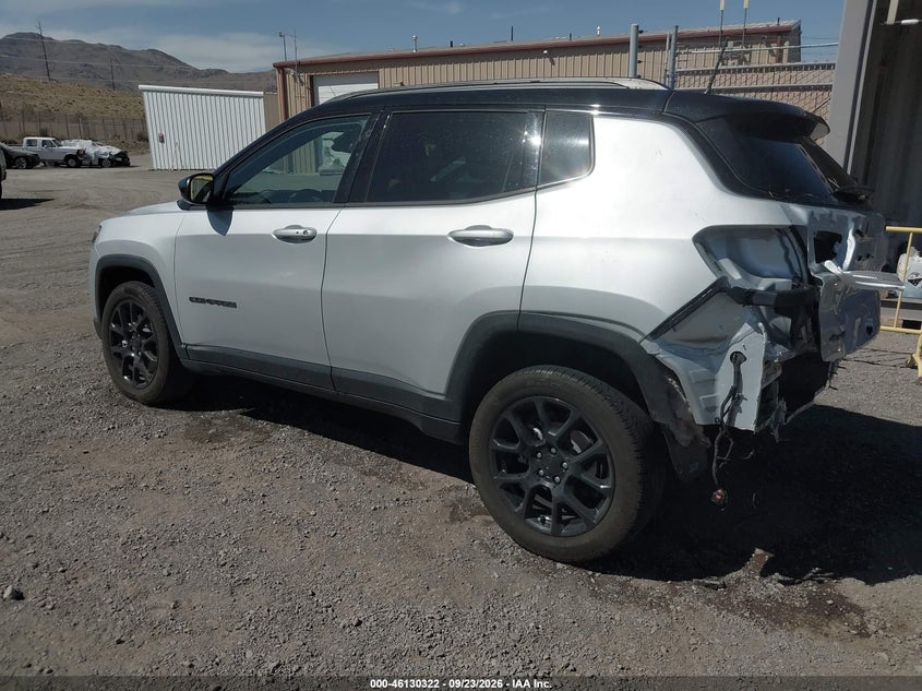 Vin: 3c4njdbn7rt124236, lot: 46630042, jeep compass latitude 4x4 20243