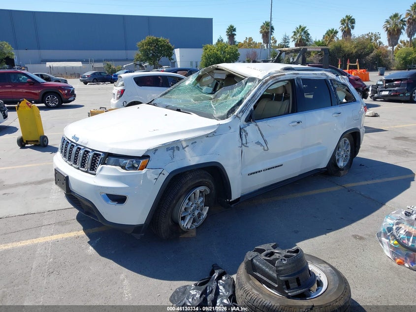 Vin: 1c4rjeag5kc732252, lot: 46630054, jeep grand cherokee laredo e 4x2 20192