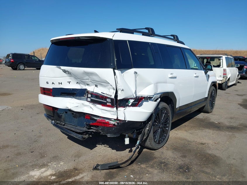 Vin: 5nmp5dg15sh062809, lot: 46630078, hyundai santa fe hybrid calligraphy 20254