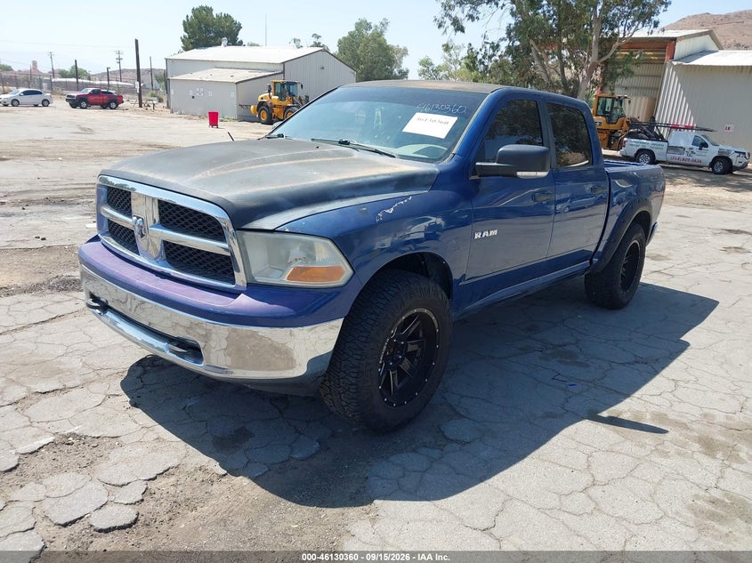Vin: 1d7rv1ct1as203172, lot: 46630080, dodge ram 1500 slt 20102