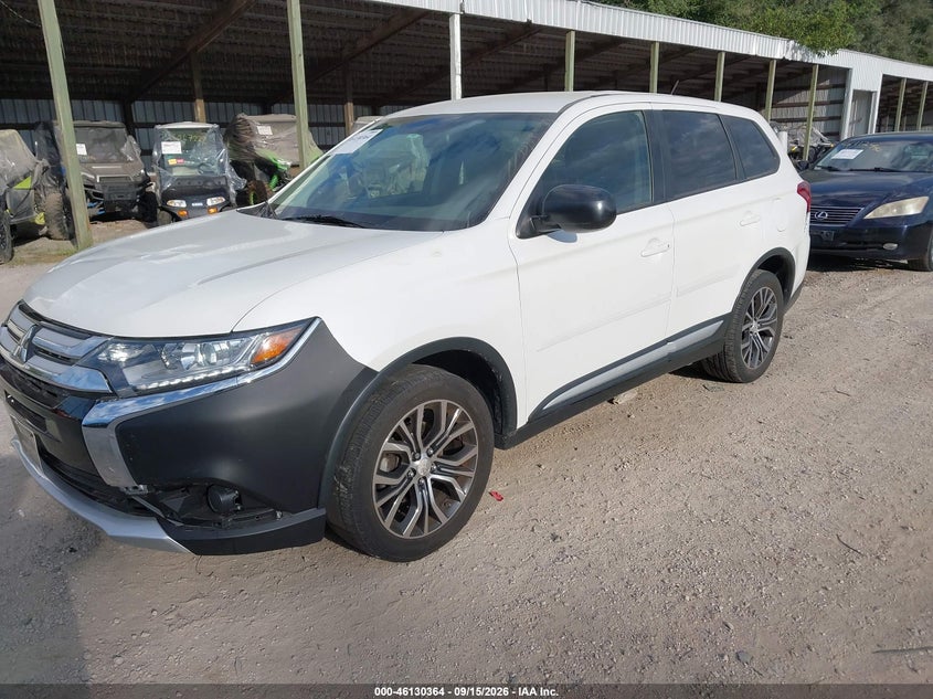 Vin: ja4ad2a35gz013307, lot: 46630084, mitsubishi outlander es 20162