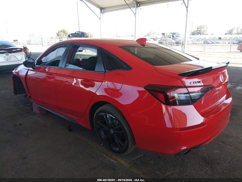 Vin: 2hgfe1e52th474927, lot: 46630101, honda civic si sedan 20263