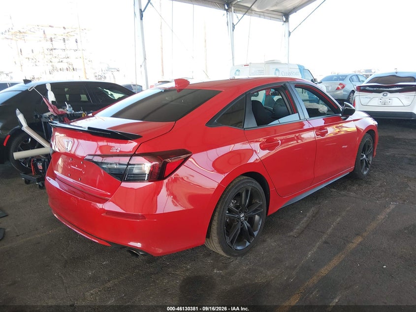 Vin: 2hgfe1e52th474927, lot: 46630101, honda civic si sedan 20264