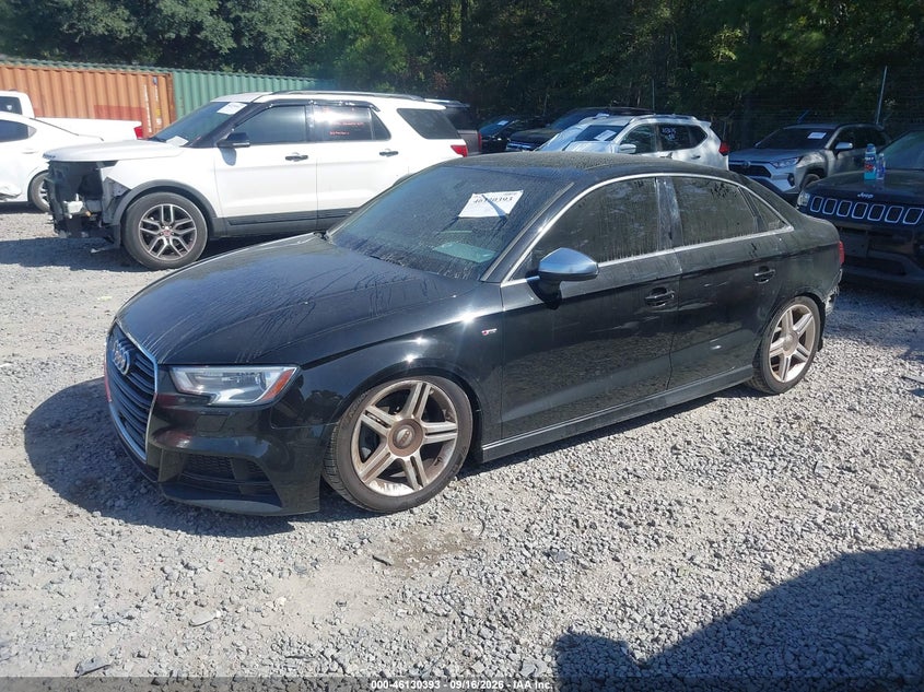 Vin: wauj8gff9h1045958, lot: 46630113, audi a3 2.0t premium 20172