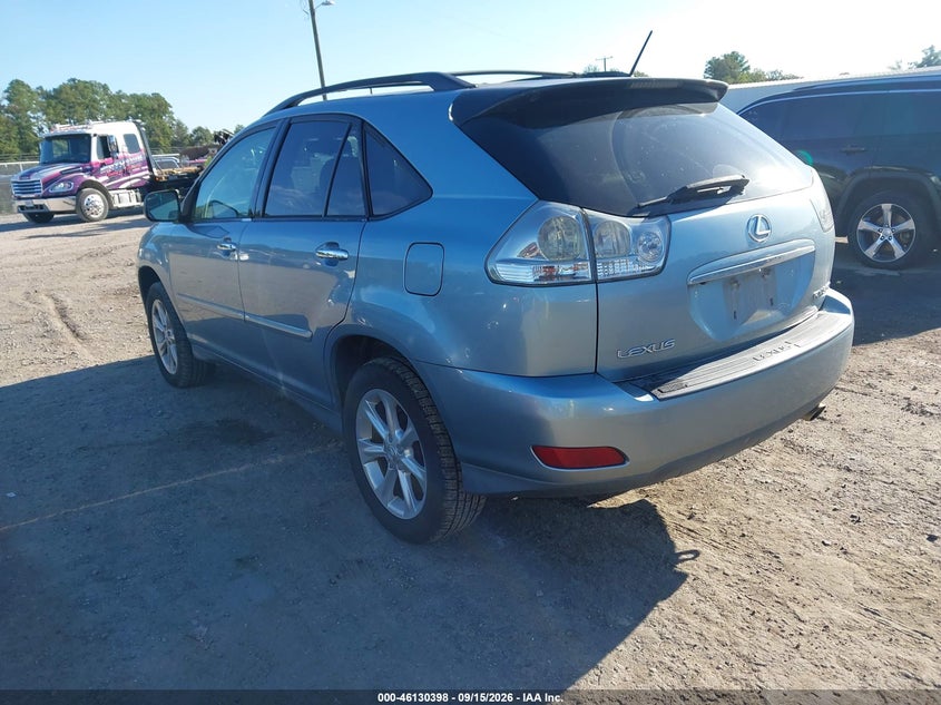 LEXUS RX 350 2008 VIN 2T2HK31U58C078853
