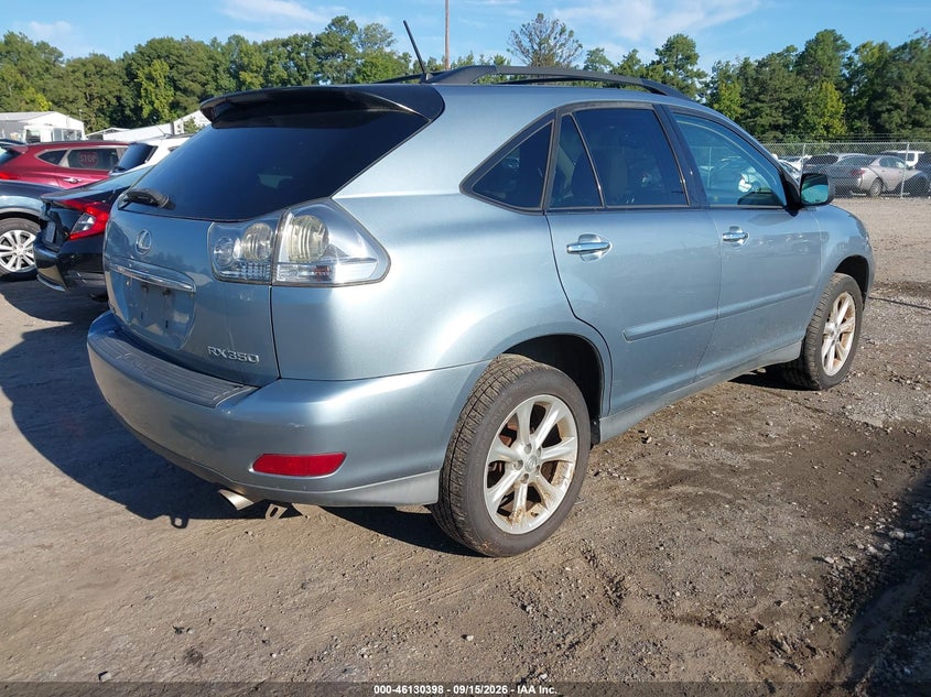 LEXUS RX 350 2008 VIN 2T2HK31U58C078853