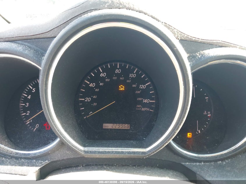 LEXUS RX 350 2008 VIN 2T2HK31U58C078853
