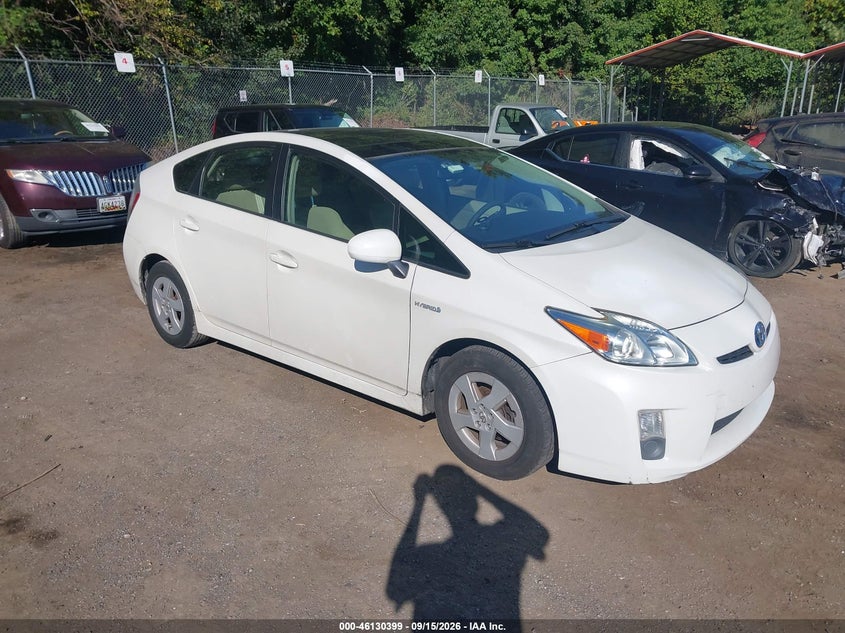 2010 TOYOTA PRIUS auction photo 1
