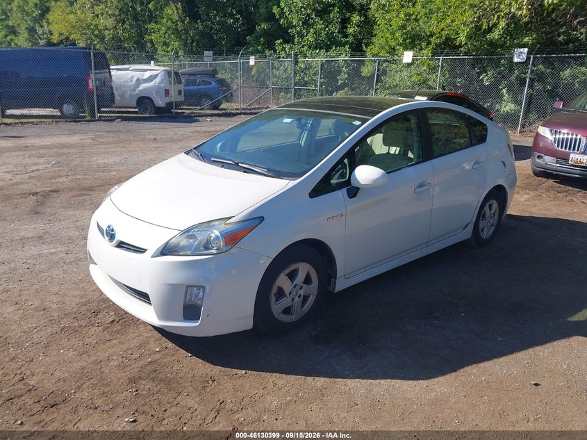 2010 TOYOTA PRIUS auction photo 2