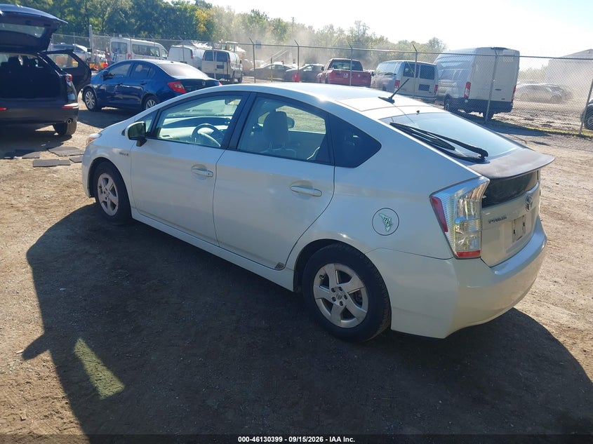 2010 TOYOTA PRIUS auction photo 3