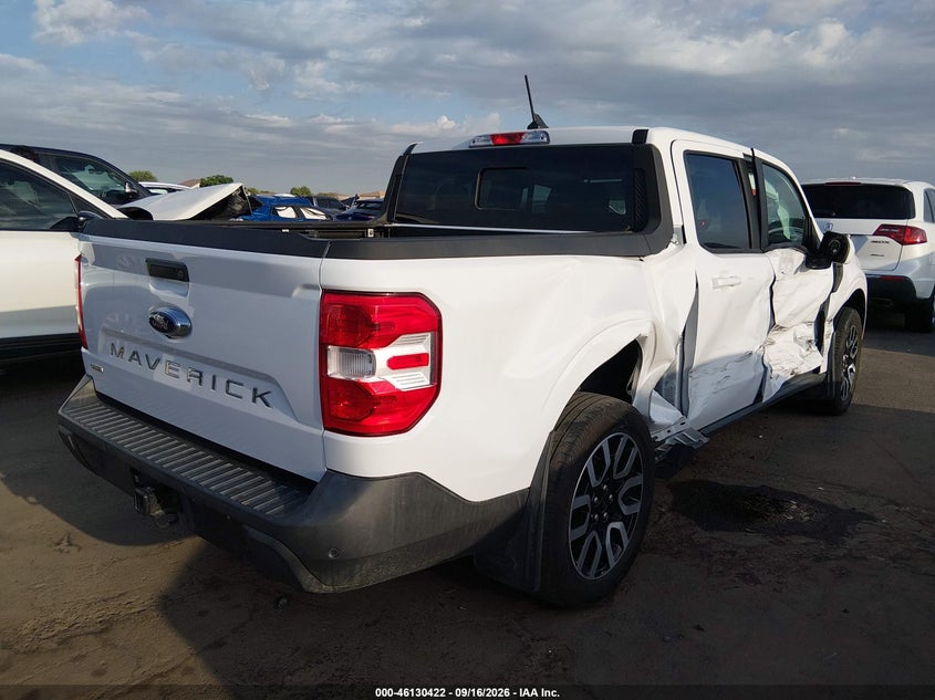 Vin: 3fttw8e32nra95844, lot: 46630142, ford maverick lariat 20224