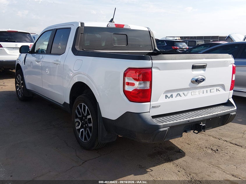 Vin: 3fttw8e32nra95844, lot: 46630142, ford maverick lariat 20223