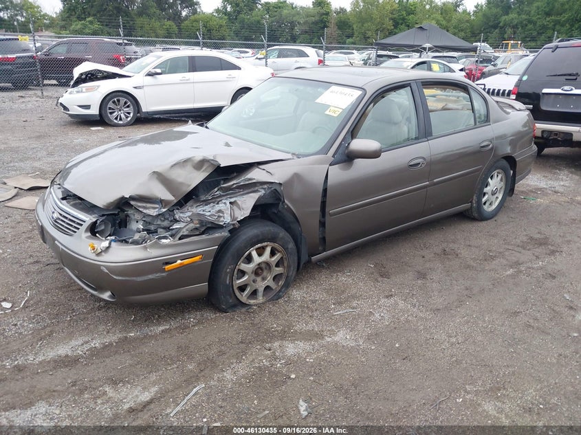 1999 Chevrolet Malibu Ls, Front End, IAAI, VIN 1G1NE52JXX6245446 — photo 2