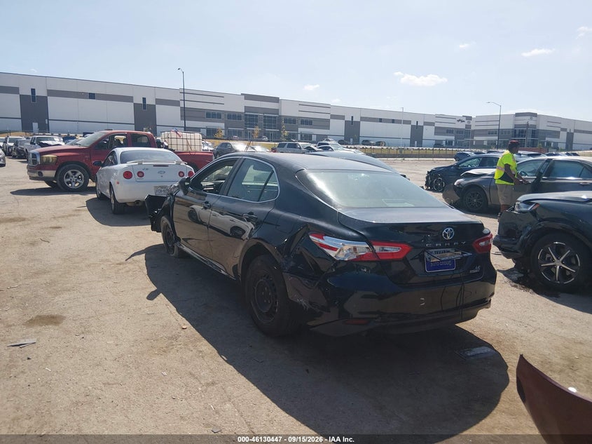 Vin: 4t1b31hk4ju502835, lot: 46630167, toyota camry hybrid le 20183