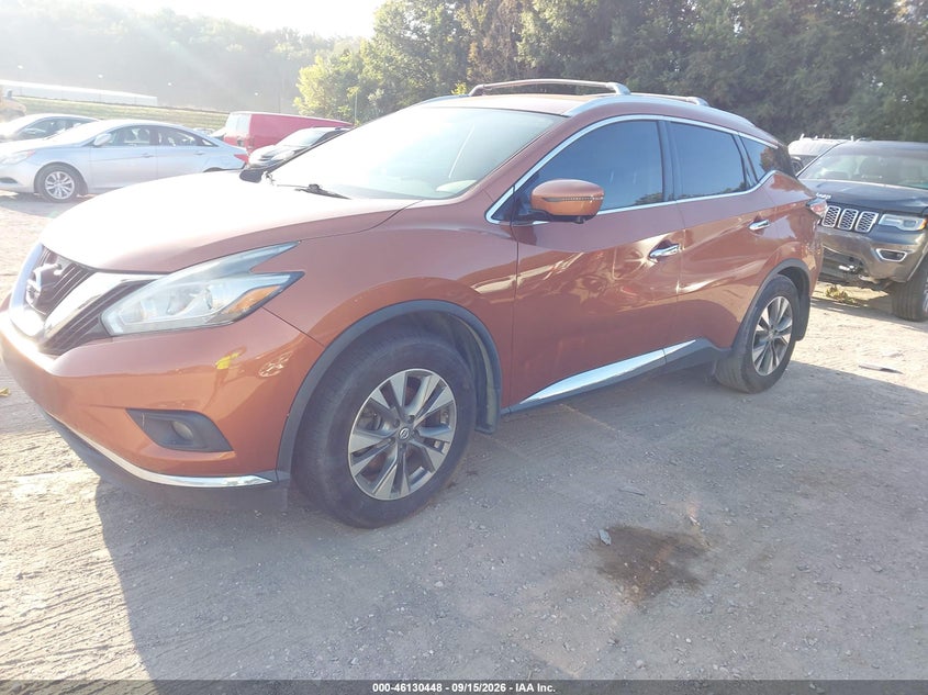 2015 NISSAN MURANO auction photo 2