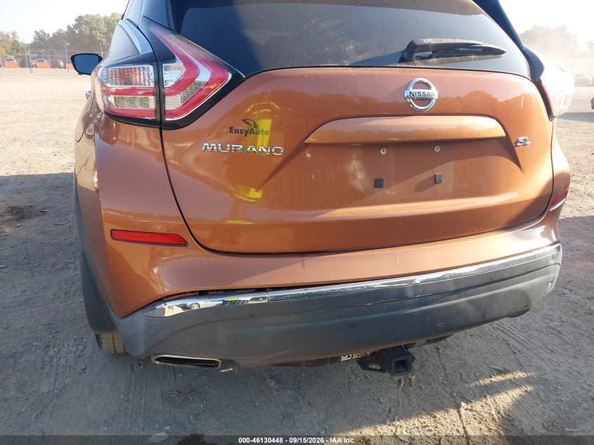 2015 NISSAN MURANO auction photo 6