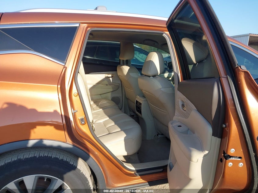 2015 NISSAN MURANO auction photo 8