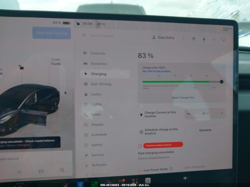 TESLA MODEL 3 2025 VIN 5YJ3E1EA4SF988846
