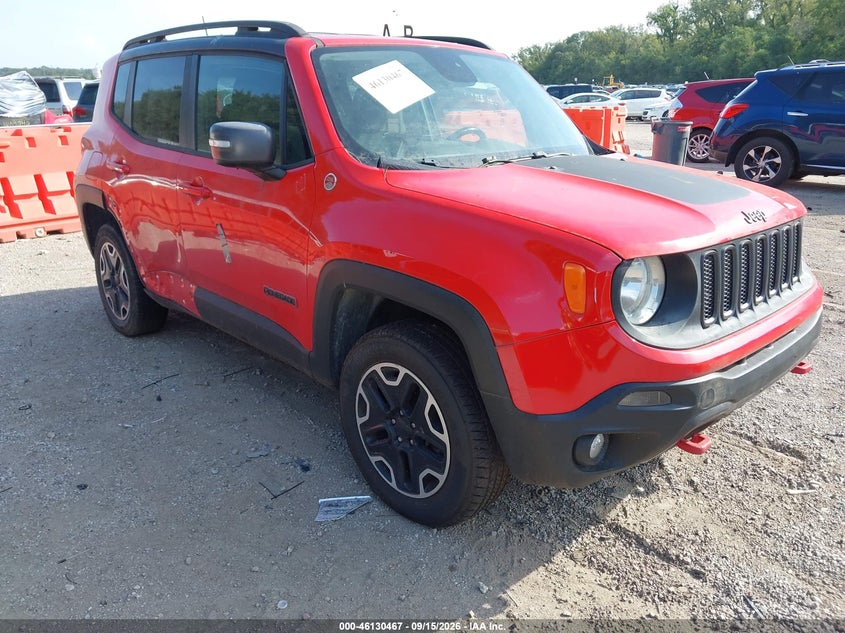 Vin: zaccjbct4gpd07798, lot: 46630187, jeep renegade trailhawk 2016 img_1