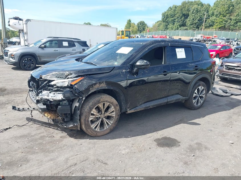 Vin: jn8at3bb5mw226652, lot: 46630191, nissan rogue sv intelligent awd 20212