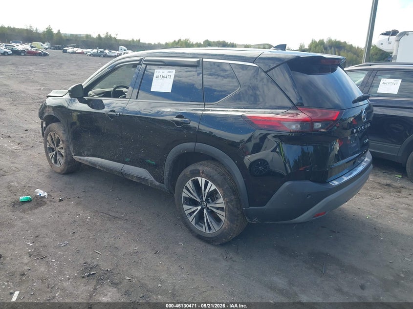 Vin: jn8at3bb5mw226652, lot: 46630191, nissan rogue sv intelligent awd 20213