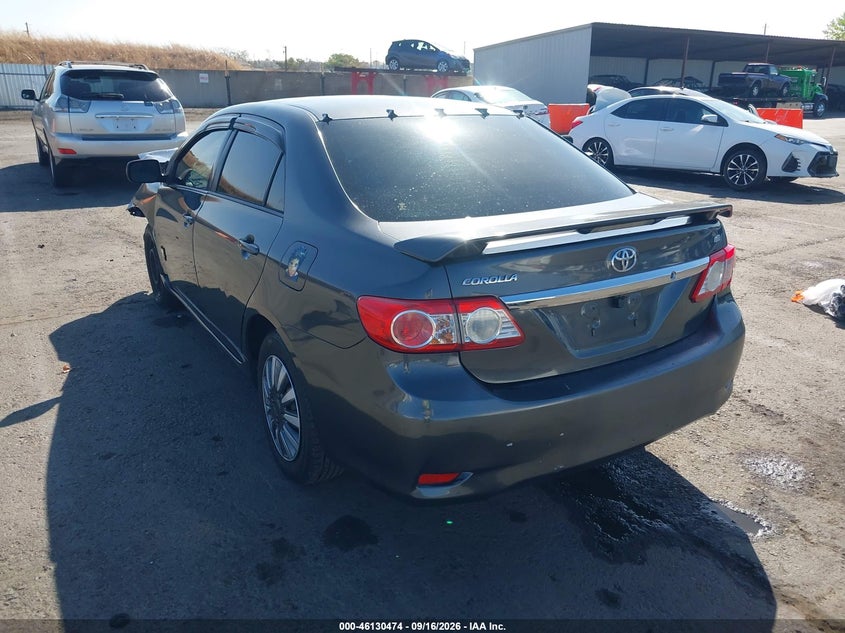Vin: jtdbu4ee5bj100259, lot: 46630194, toyota corolla le 20113