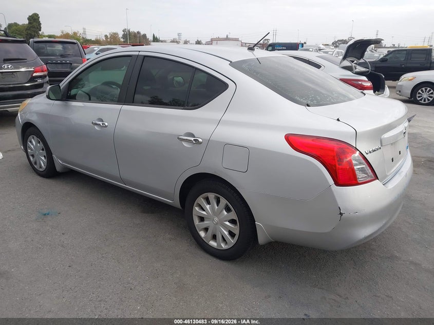 Vin: 3n1cn7apxcl849954, lot: 46630203, nissan versa 1.6 sv 20123