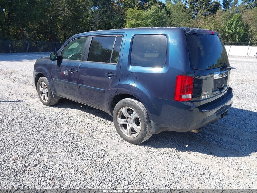Vin: 5fnyf4h52cb079010, lot: 46630205, honda pilot ex-l 20123