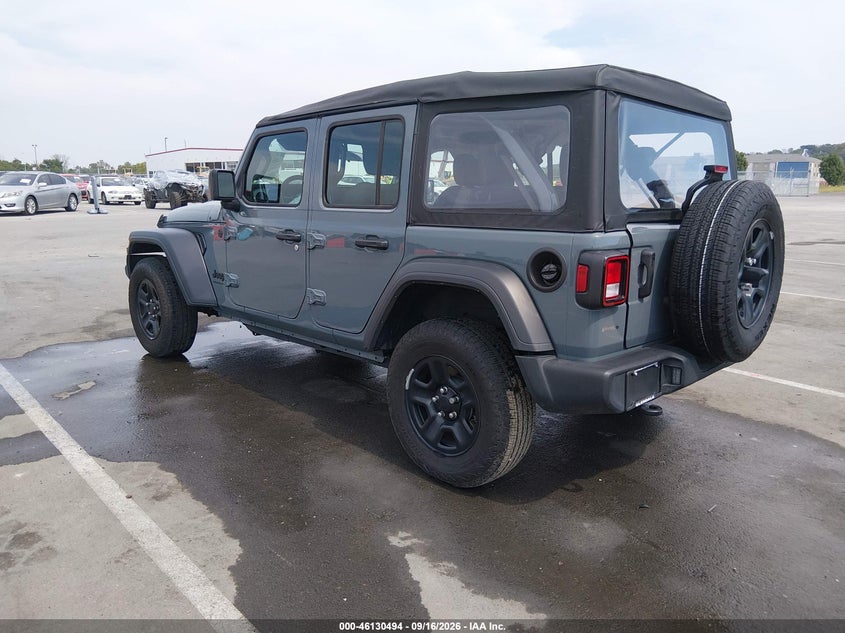 Vin: 1c4pjxdn2sw518864, lot: 46630214, jeep wrangler 4-door sport 4x4 20253