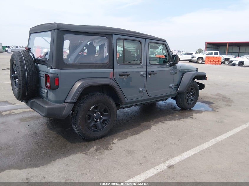 Vin: 1c4pjxdn2sw518864, lot: 46630214, jeep wrangler 4-door sport 4x4 20254