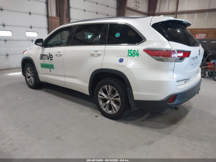 2014 TOYOTA HIGHLANDER auction photo 3