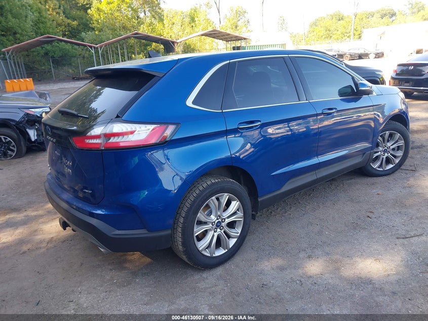 Vin: 2fmpk4k90nba10685, lot: 46630227, ford edge titanium 20224