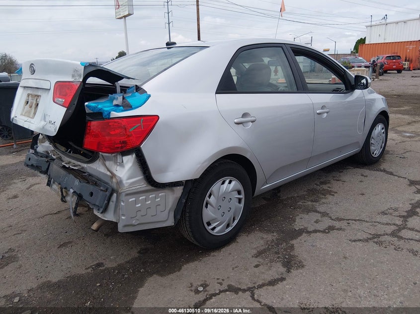 Vin: knafu4a27d5666249, lot: 46630230, kia forte ex 20134