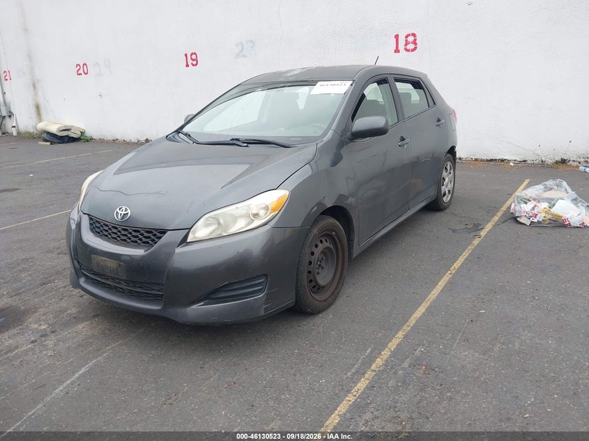 Vin: 2t1ku4ee2ac279144, lot: 46630243, toyota matrix 20102