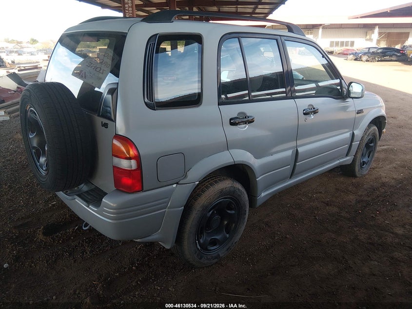 SUZUKI GRAND VITARA 2000 VIN JS3TD62V9Y4129910