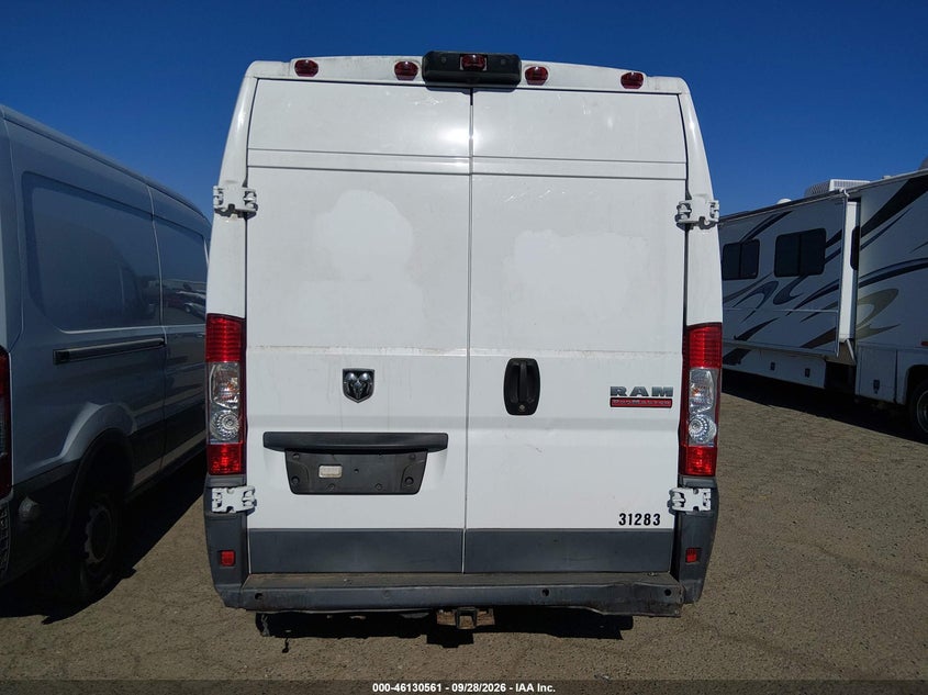 RAM PROMASTER 3500 2018 VIN 3C6URVJGXJE119044