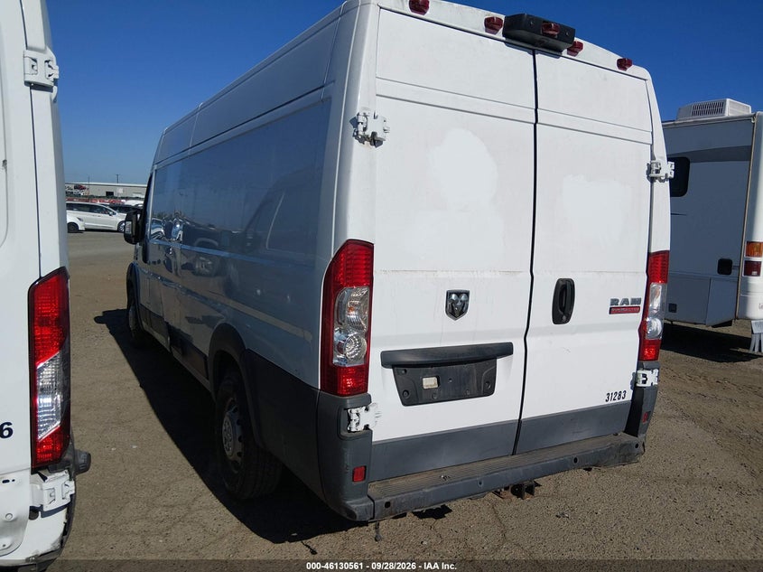 RAM PROMASTER 3500 2018 VIN 3C6URVJGXJE119044