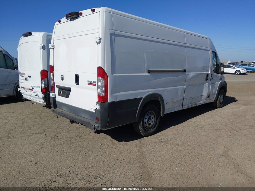 RAM PROMASTER 3500 2018 VIN 3C6URVJGXJE119044