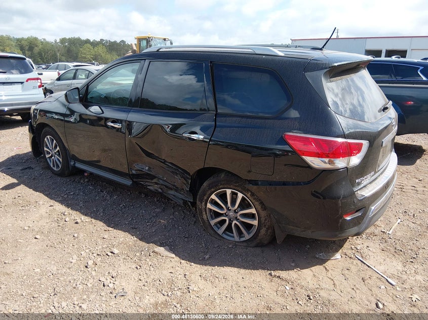 Vin: 5n1ar2mm8gc631764, lot: 46630320, nissan pathfinder sv 20163
