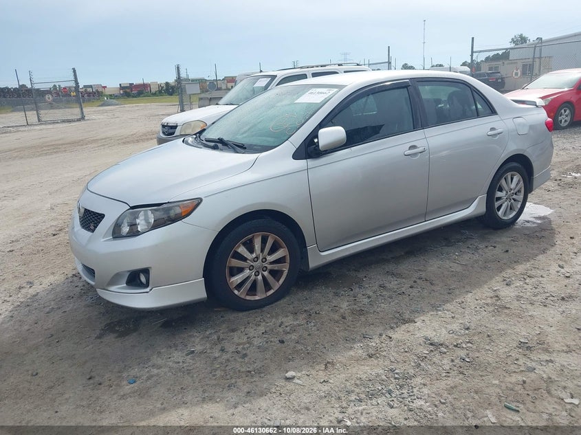 2010 Toyota Corolla S, Normal Wear & Tear, IAAI, VIN 2T1BU4EE2AC470966 — photo 2