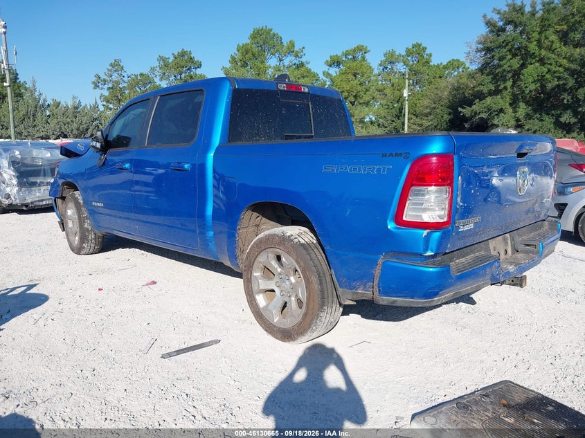 Vin: 1c6rrffg2nn392100, lot: 46630398, ram 1500 big horn  4x4 5'7 box 20223