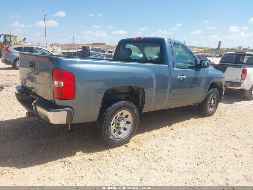 Vin: 1gcncpex0bz136283, lot: 46630405, chevrolet silverado 1500 work truck 20114