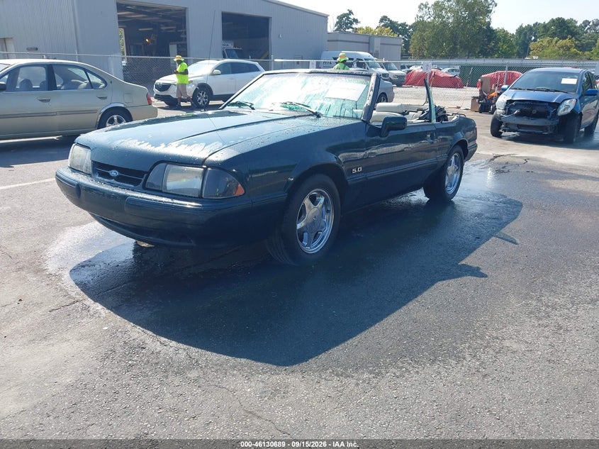 FORD MUSTANG 1990 VIN 1FACP44E3LF182581