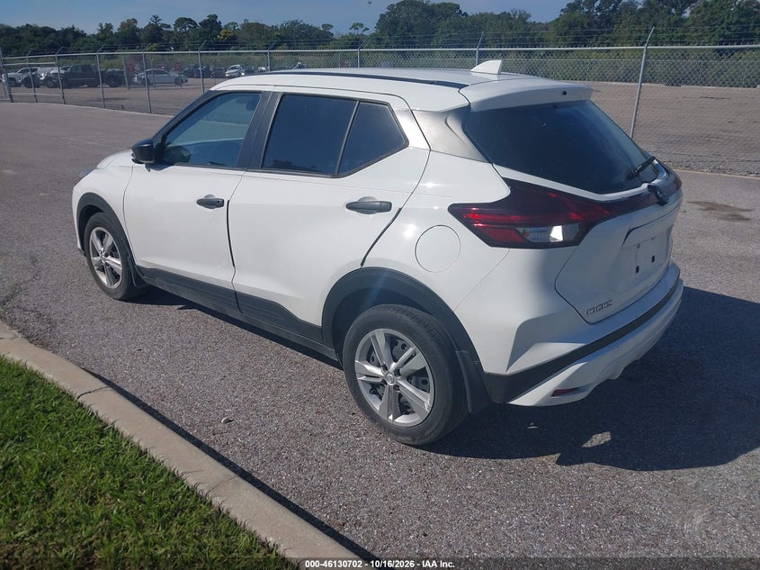 Vin: 3n1cp5bv2rl578523, lot: 46630435, nissan kicks s xtronic cvt 20243
