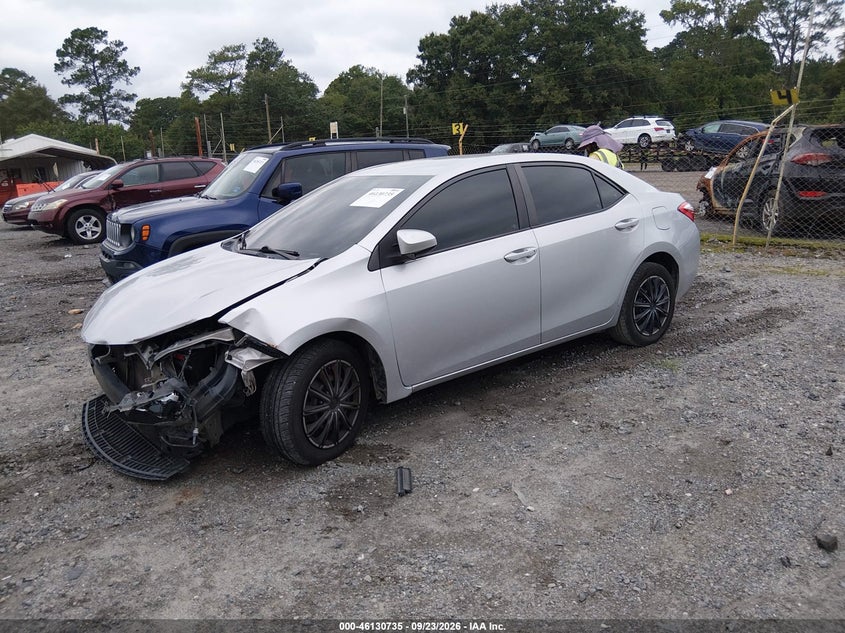 Vin: 5yfburhe0gp446585, lot: 46630468, toyota corolla le 20162