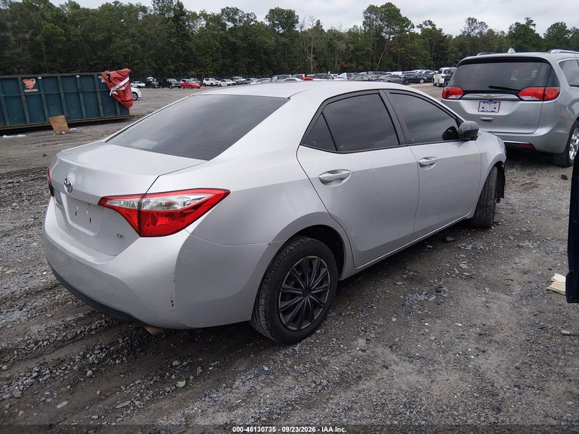 Vin: 5yfburhe0gp446585, lot: 46630468, toyota corolla le 20164