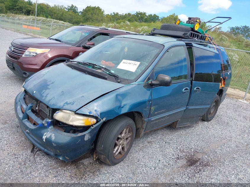 2000 Dodge Grand Caravan Se, Звичайний знос, IAAI, VIN 1B4GP44R1YB796426 — фото 2
