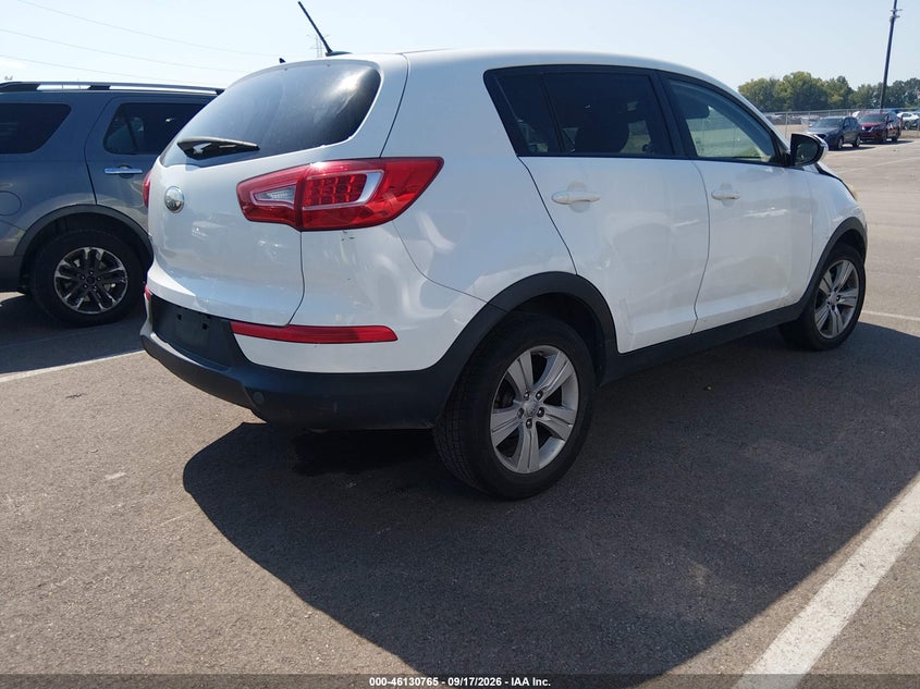 Vin: kndpb3a29d7444419, lot: 46630498, kia sportage lx 20134