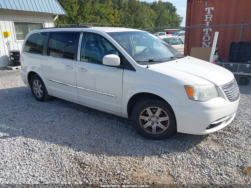 Vin: 2c4rc1bg8dr656702, lot: 46630512, chrysler town & country touring 20131
